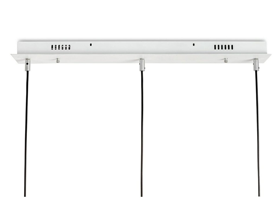MOOSEE lampa wisząca CAPRI LINE 3 złota / biała - 180 LED, aluminium, szkło - Moosee